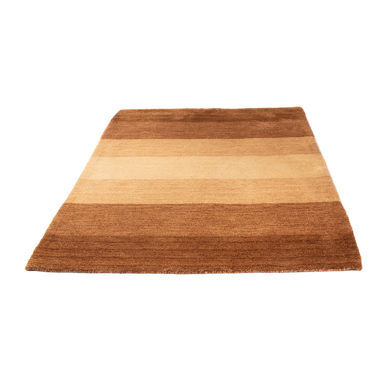 Wool Rug - 200 x 138 cm - brown
