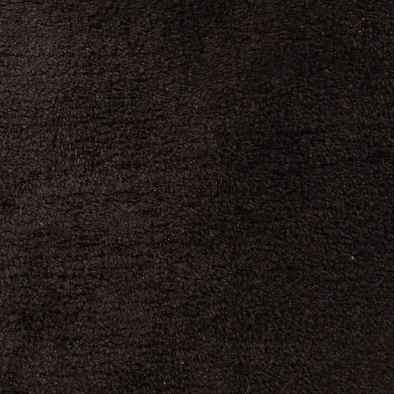 High-Pile Rug - 216 x 150 cm - black