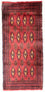 Turkaman Rug - 130 x 60 cm - red