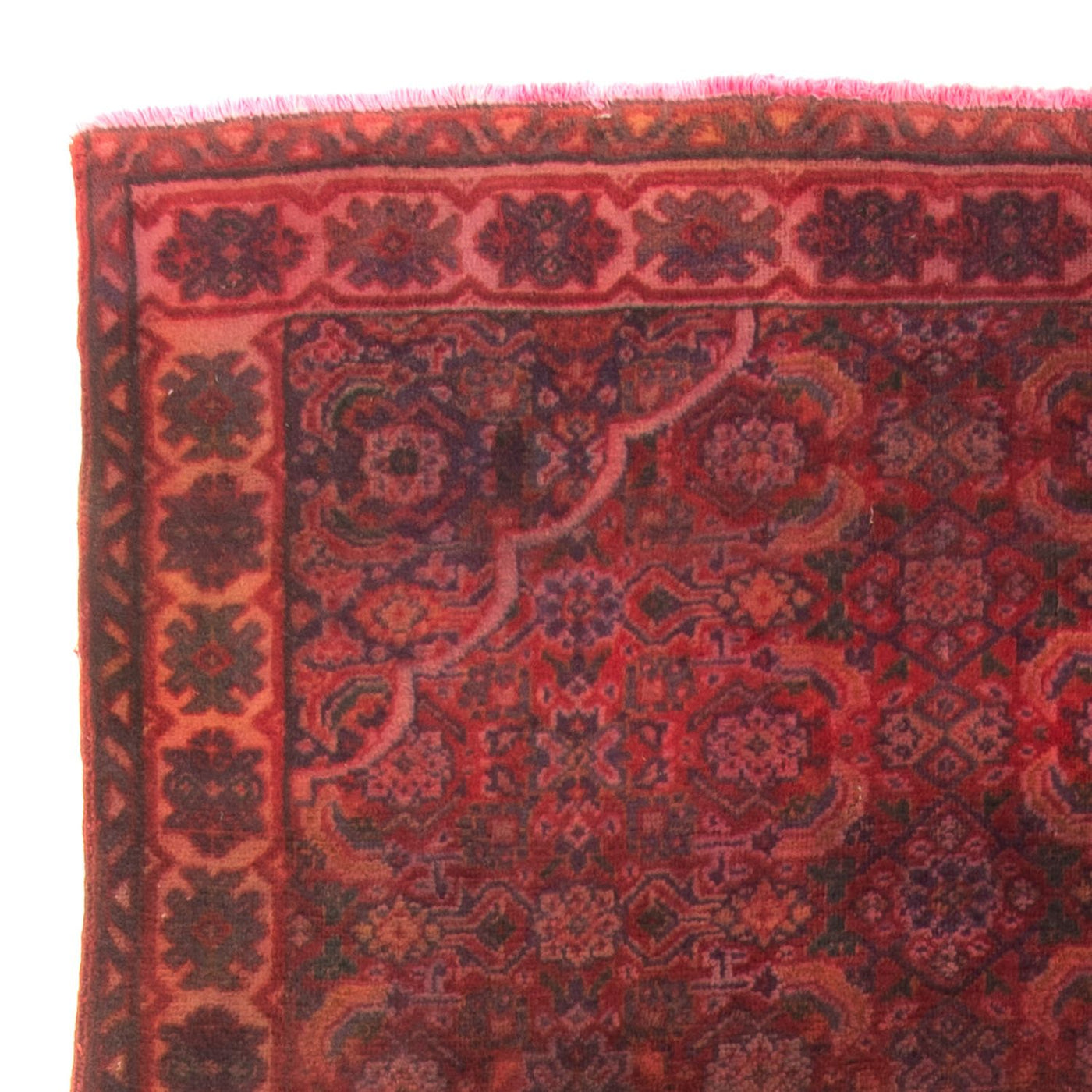 Orientteppich 323 x 115 cm - dunkelrot