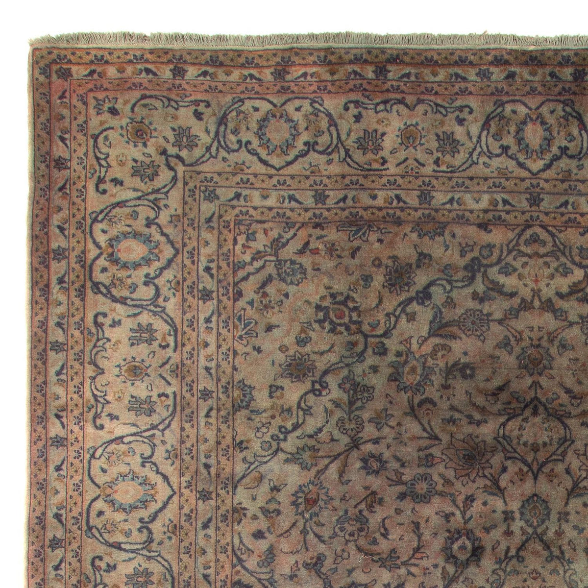 Perser Rug - Keshan - 350 x 250 cm - dark brown