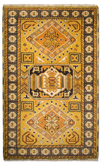 Oriental Rug - 154 x 95 cm - gold