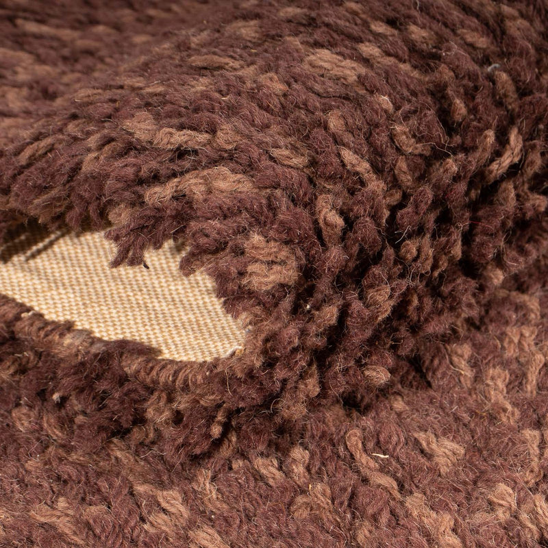 Runner High-Pile Rug - 198 x 70 cm - brown