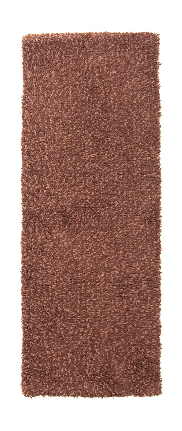 Runner High-Pile Rug - 204 x 70 cm - brown