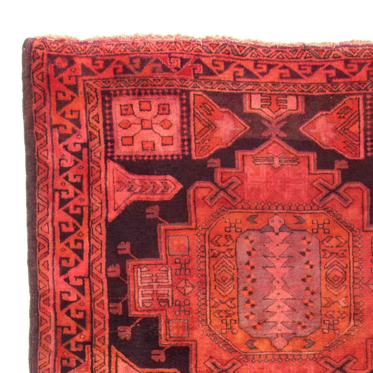 Runner Perser Rug - Nomadic - 345 x 125 cm - light red