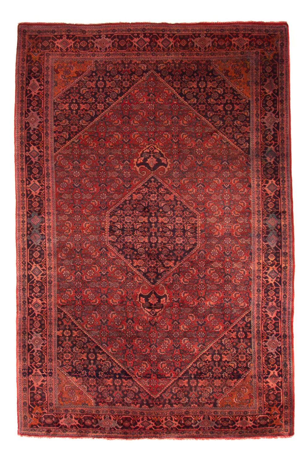 Perser Rug - Bidjar - 327 x 220 cm - dark red