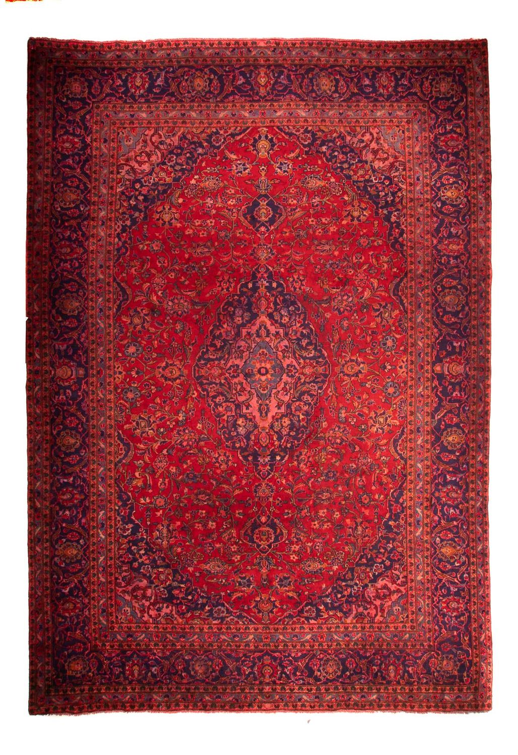 Perser Rug - Keshan - 425 x 300 cm - red
