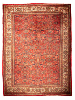 Perser Rug - Nomadic - 433 x 320 cm - dark red