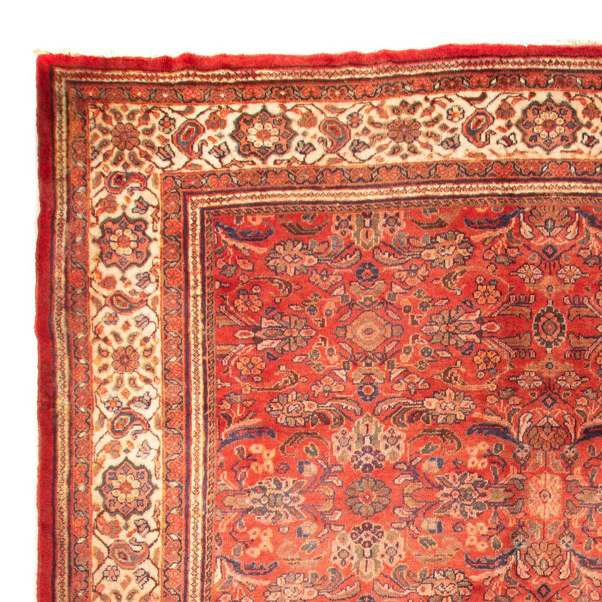 Perser Rug - Nomadic - 433 x 320 cm - dark red