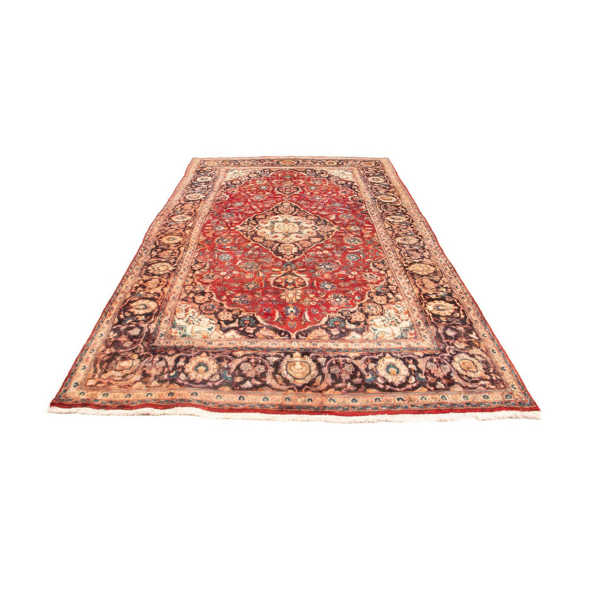 Perser Rug - Keshan - 322 x 183 cm - red