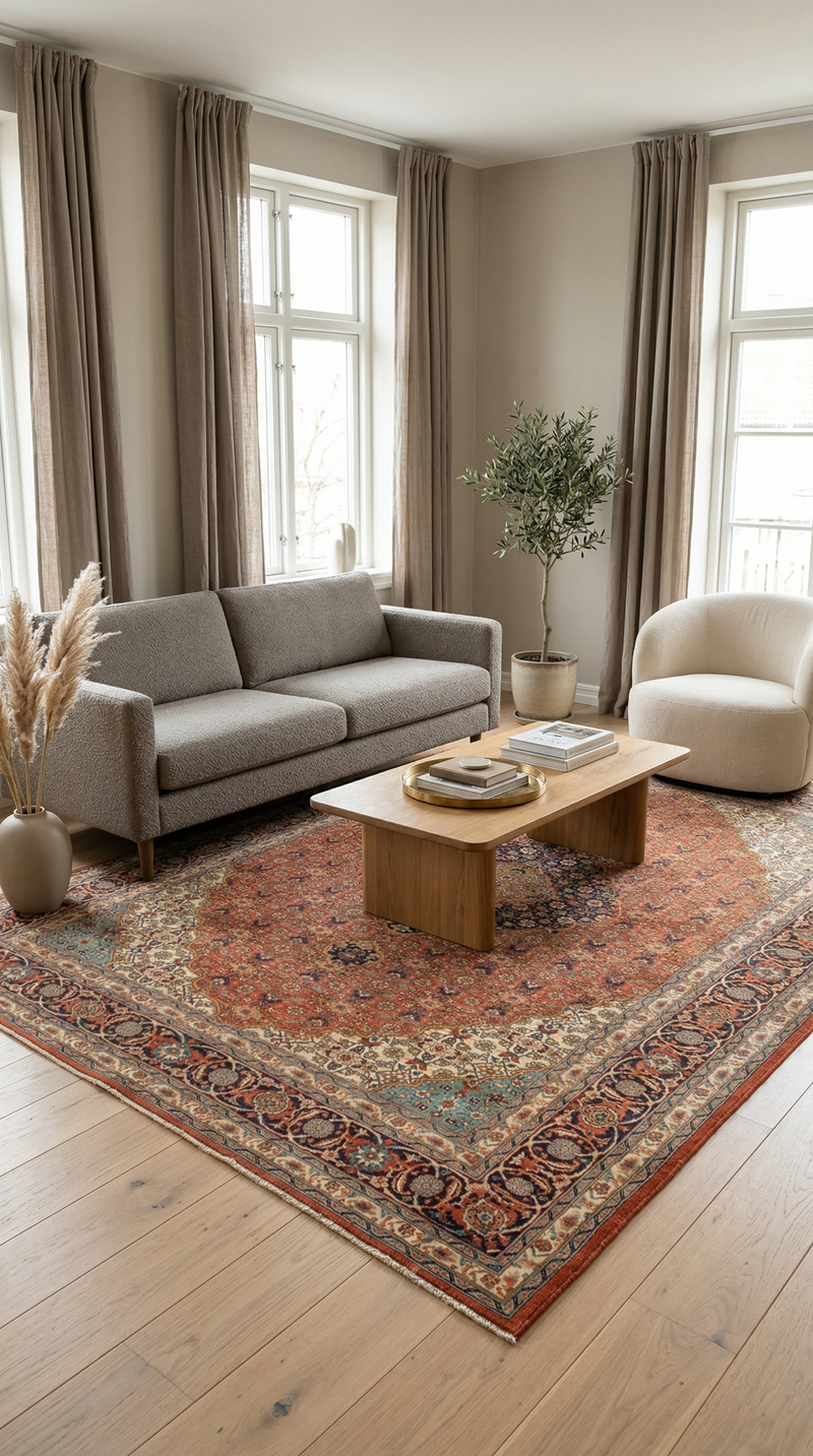 Ardabil Rug 288x206cm - Persian Rugs
