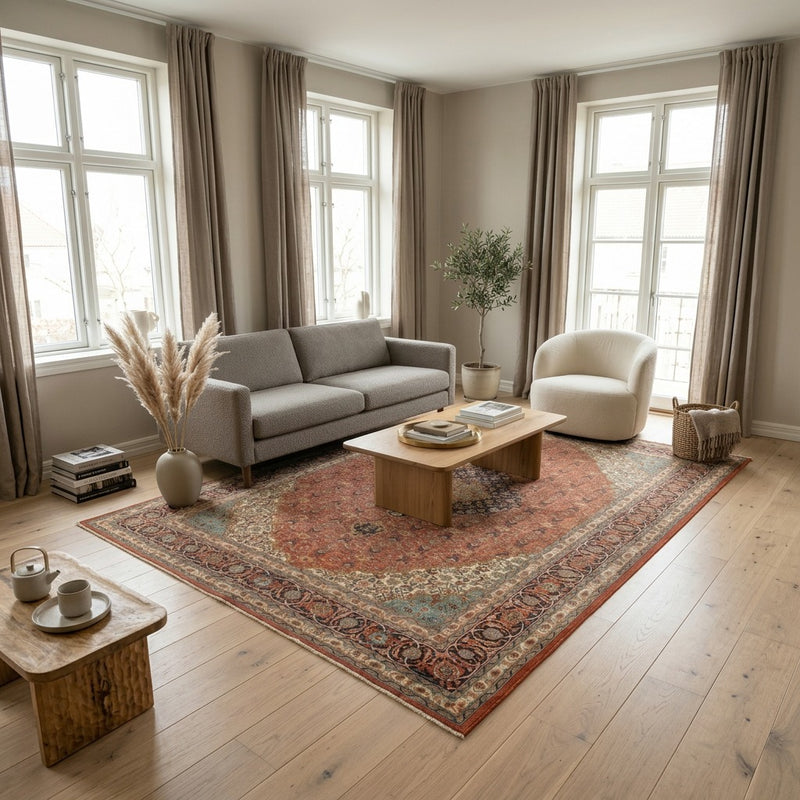 Ardabil Rug 206x288cm - Persian Rugs