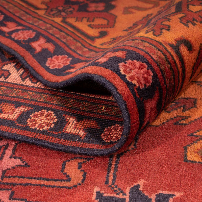 Afghan Rug - Hatschlu - 313 x 210 cm - dark red