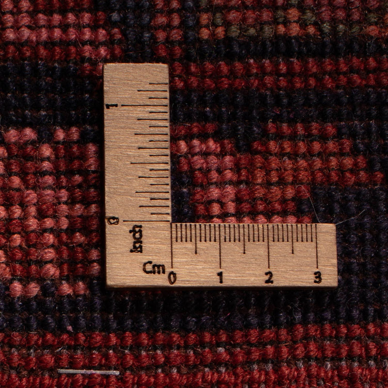 Afghan Rug - Hatschlu - 313 x 210 cm - dark red