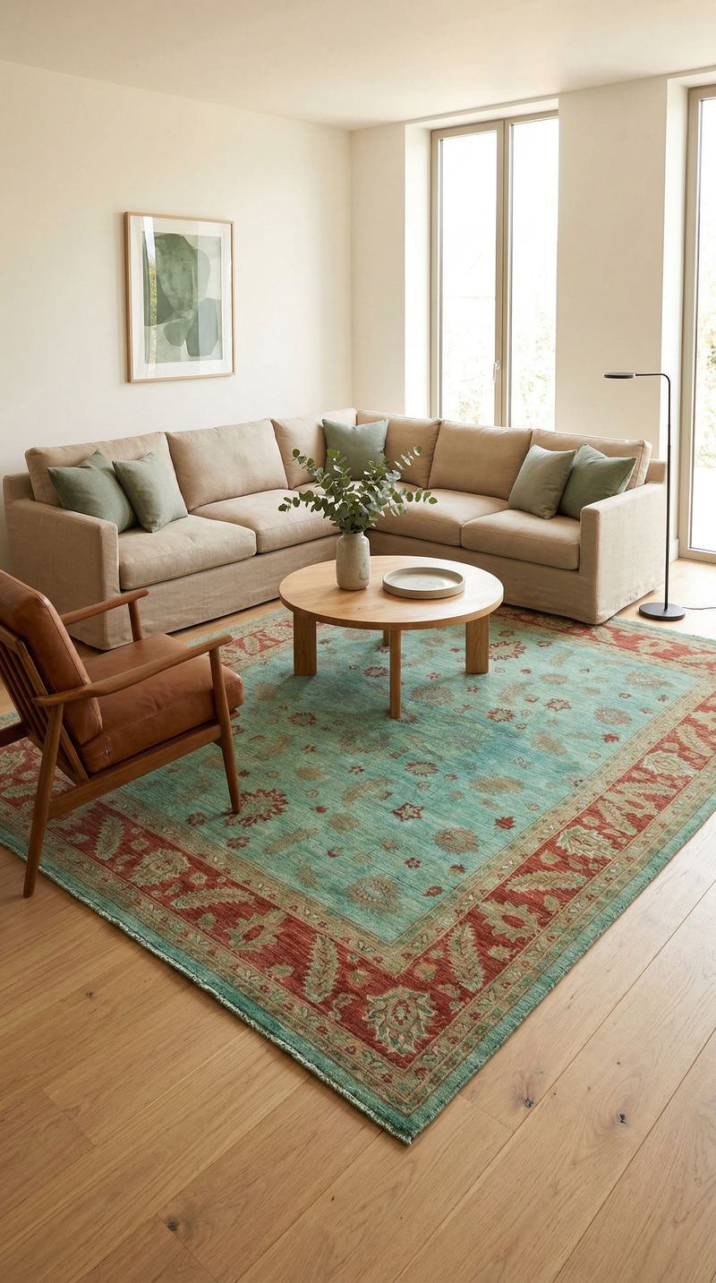 Ziegler Teppich 310x226cm - Orientteppich