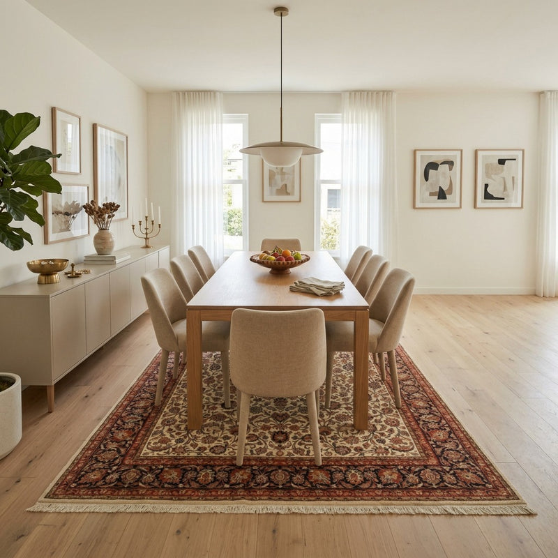 Indo Sarouk Rug 380x260cm - Oriental Rug