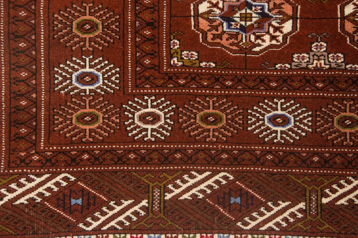 Turkaman Rug - 154 x 103 cm - brown