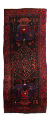 Runner Perser Rug - Nomadic - 380 x 146 cm - dark blue