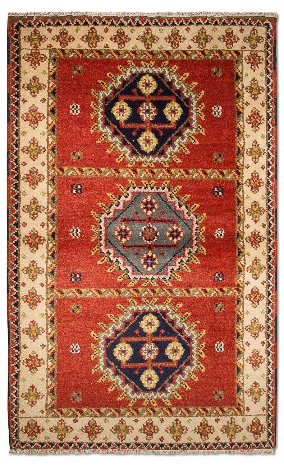 Oriental Rug - 153 x 93 cm - red