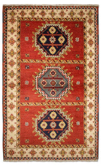 Oriental Rug - 153 x 93 cm - red