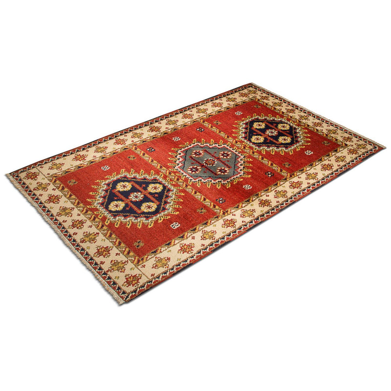 Oriental Rug - 153 x 93 cm - red