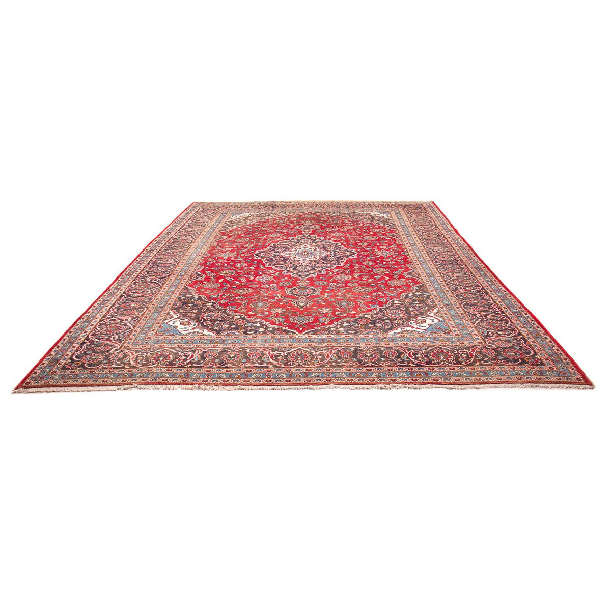 Perser Rug - Keshan - 401 x 291 cm - red