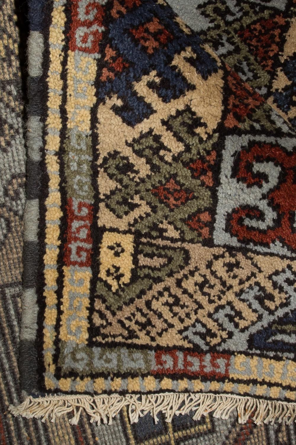 Oriental Rug - 151 x 92 cm - light blue