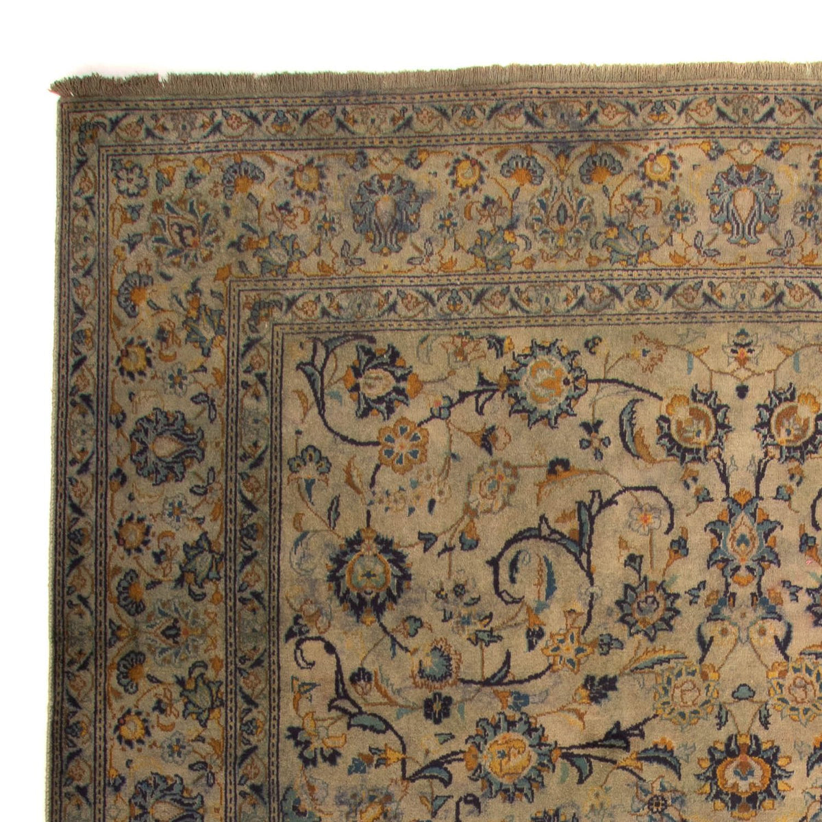 Perser Rug - Keshan - 330 x 240 cm - light brown