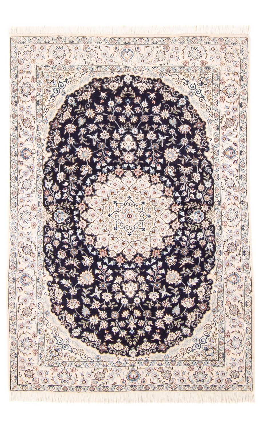 Perser Rug - Nain - Premium - 150 x 97 cm - dark blue