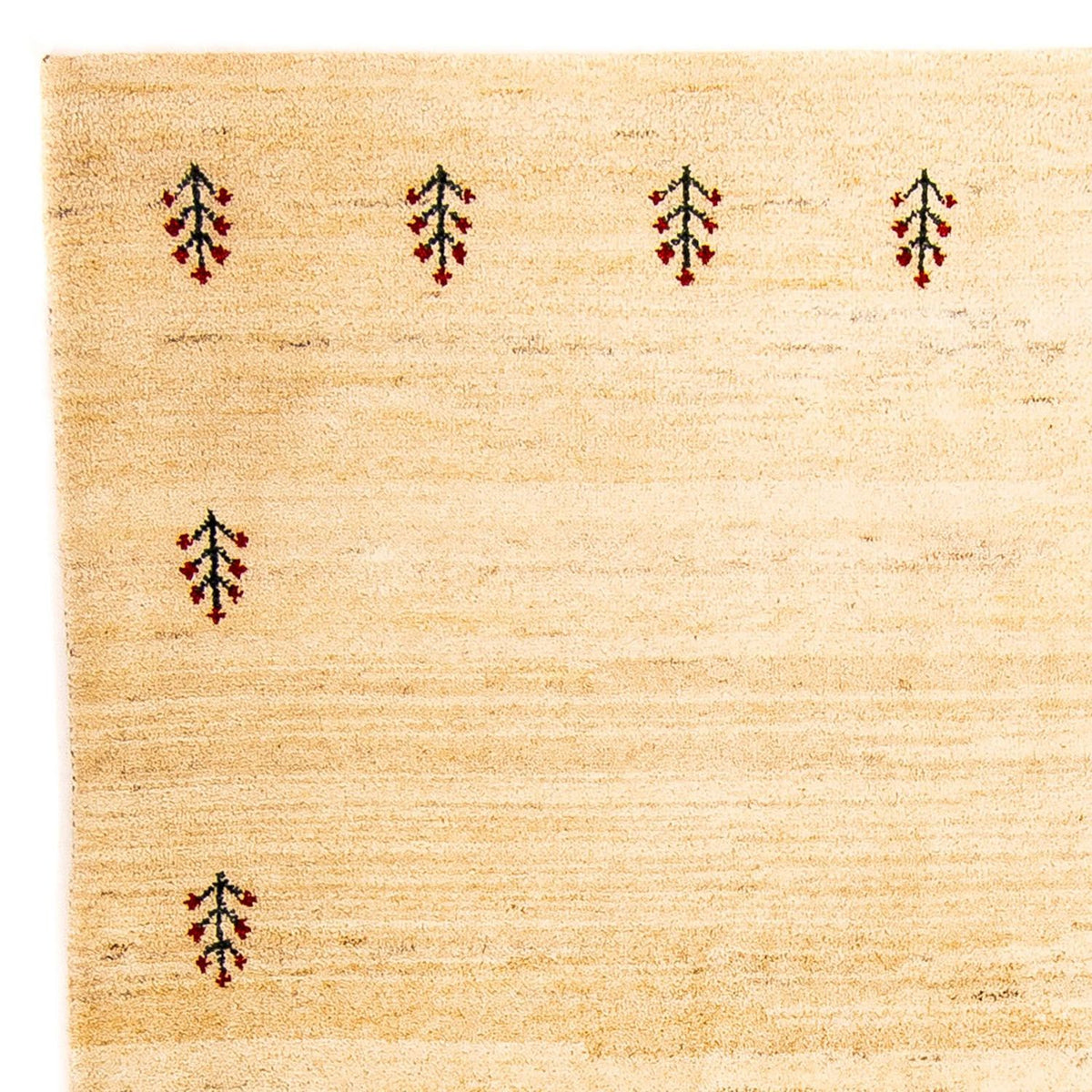 Gabbeh Rug - Loribaft Perser - 199 x 141 cm - light beige