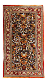 Perser Rug - Ghom - 216 x 116 cm - red