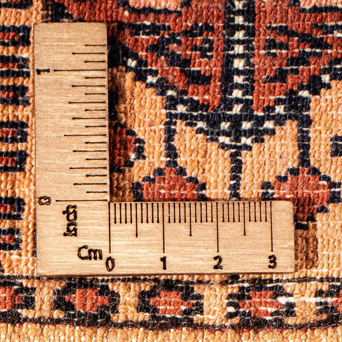 Silk Rug - Afghan Silk - 173 x 126 cm - gold