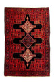 Senneh Rug 181x124cm - Persian Rugs