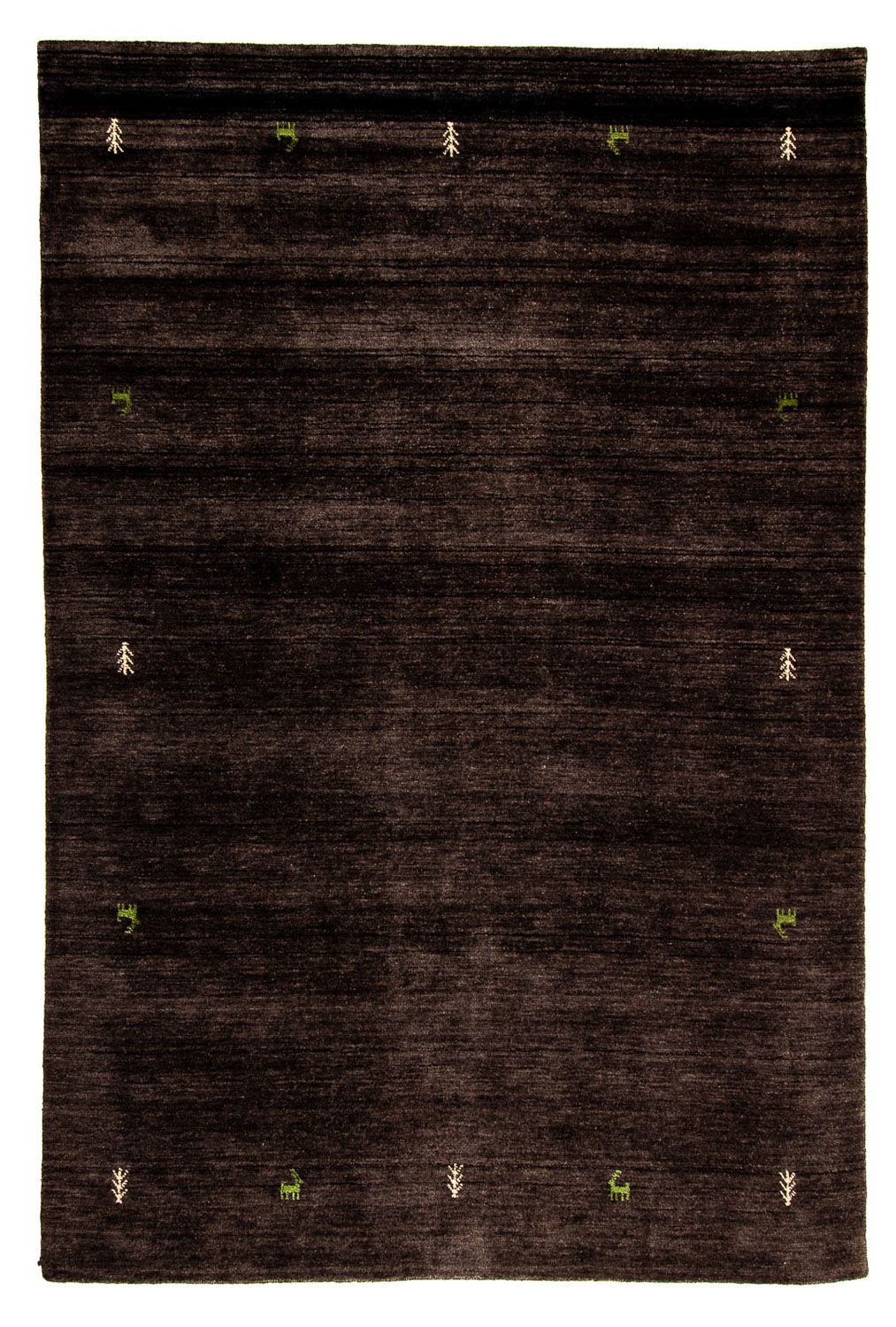 Gabbeh Rug - Indus - 295 x 203 cm - dark brown