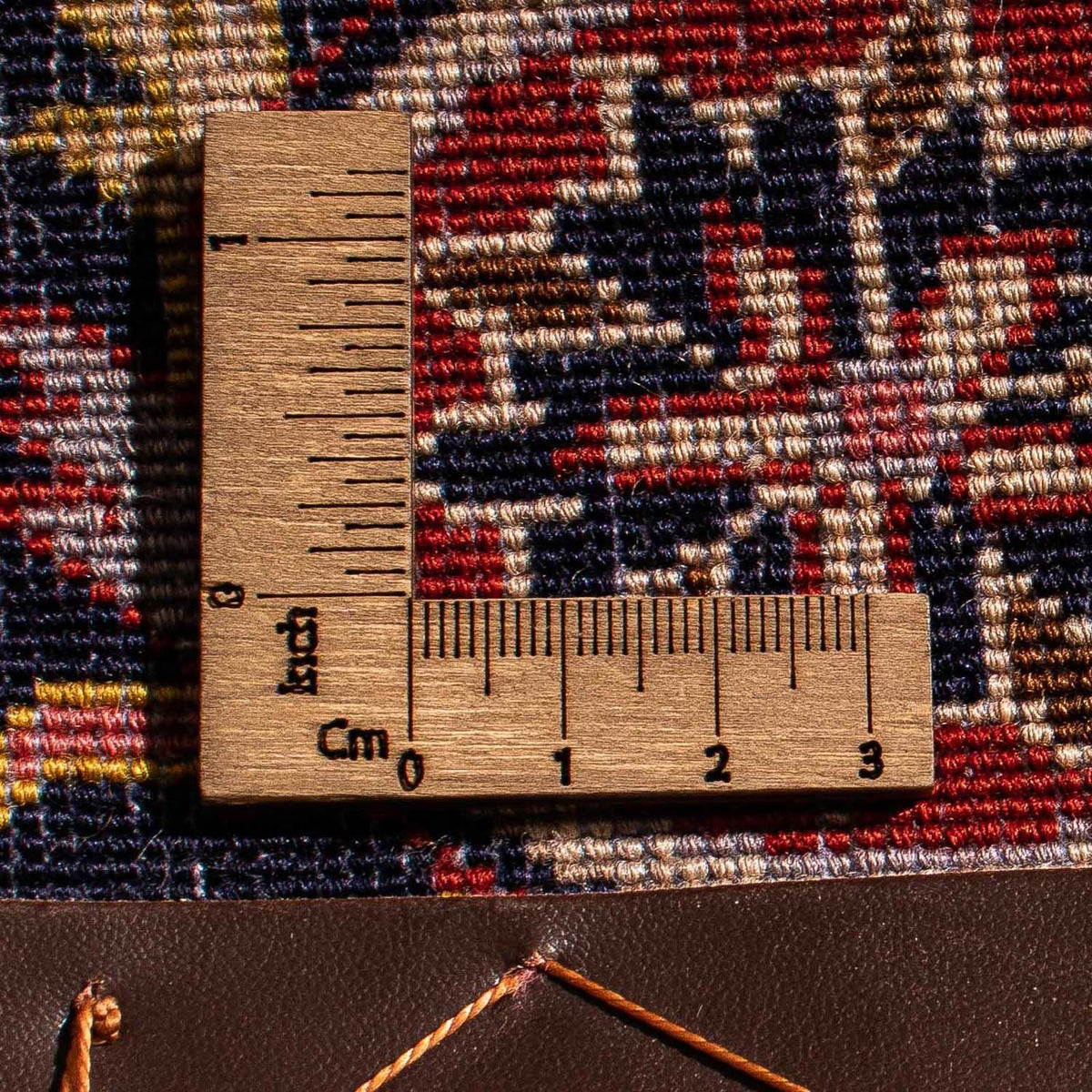 Perser Rug - Keshan square  - 97 x 77 cm - red