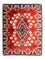 Perser Rug - Keshan square  - 97 x 77 cm - red