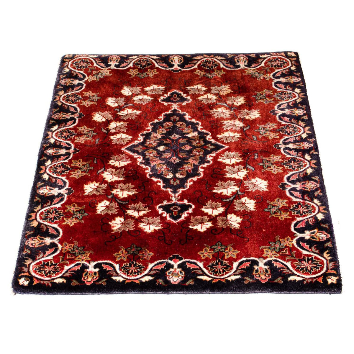 Perser Rug - Keshan square  - 97 x 77 cm - red