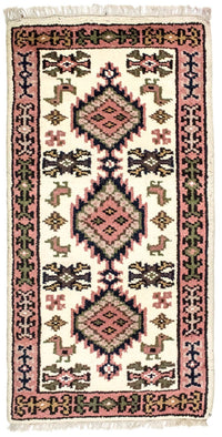 Oriental Rug - 140 x 70 cm - beige