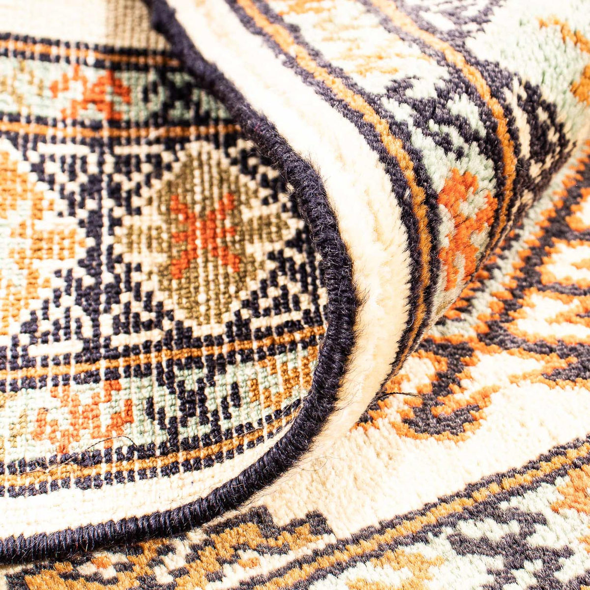 Turkaman Rug - 94 x 67 cm - beige