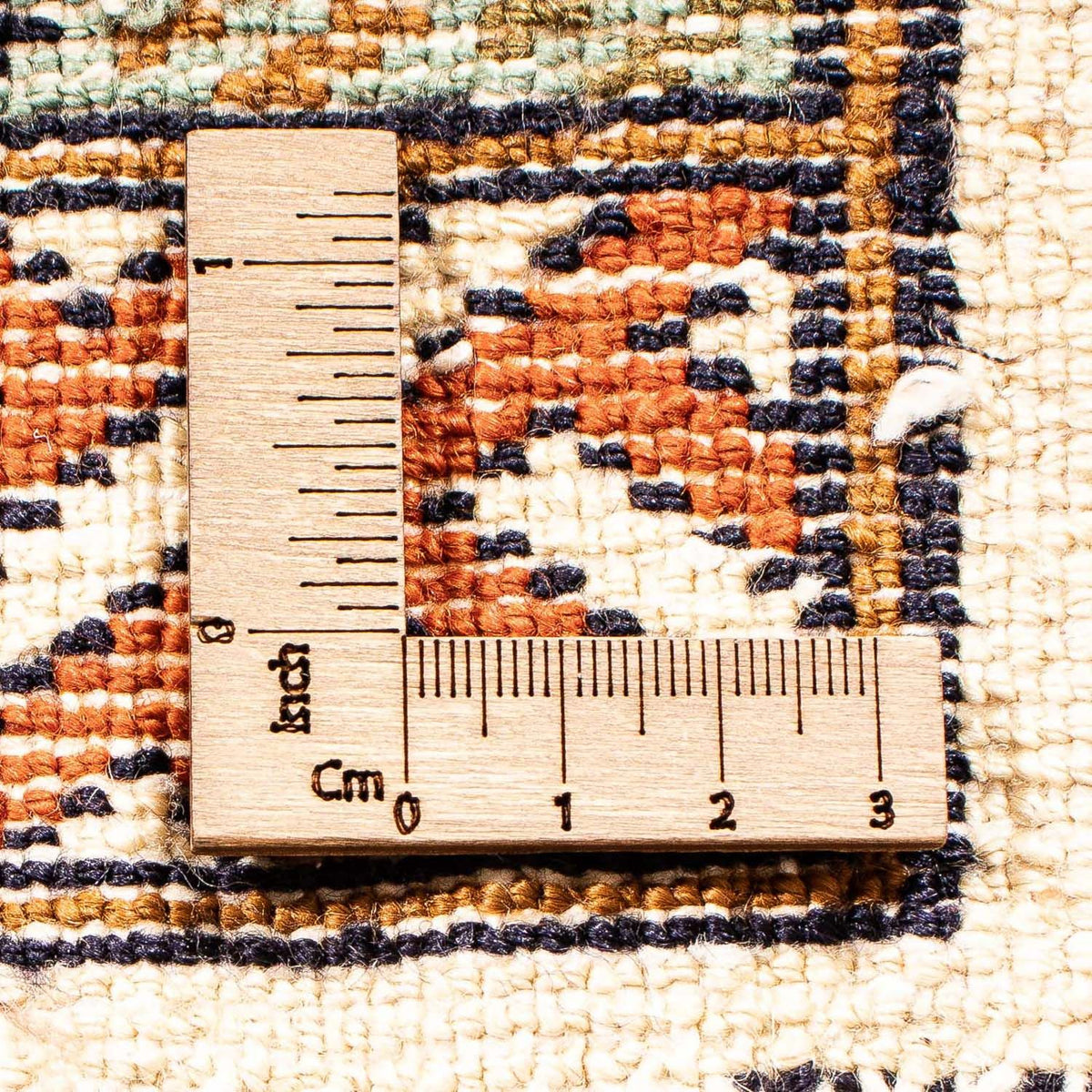 Turkaman Rug - 94 x 67 cm - beige