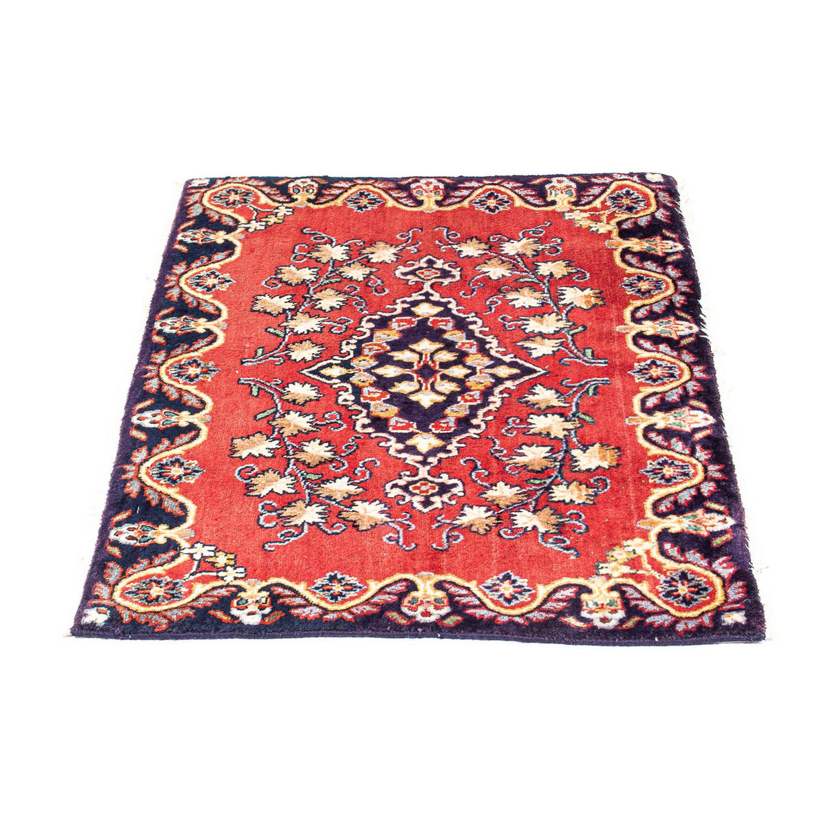 Perser Rug - Keshan - 88 x 62 cm - dark red