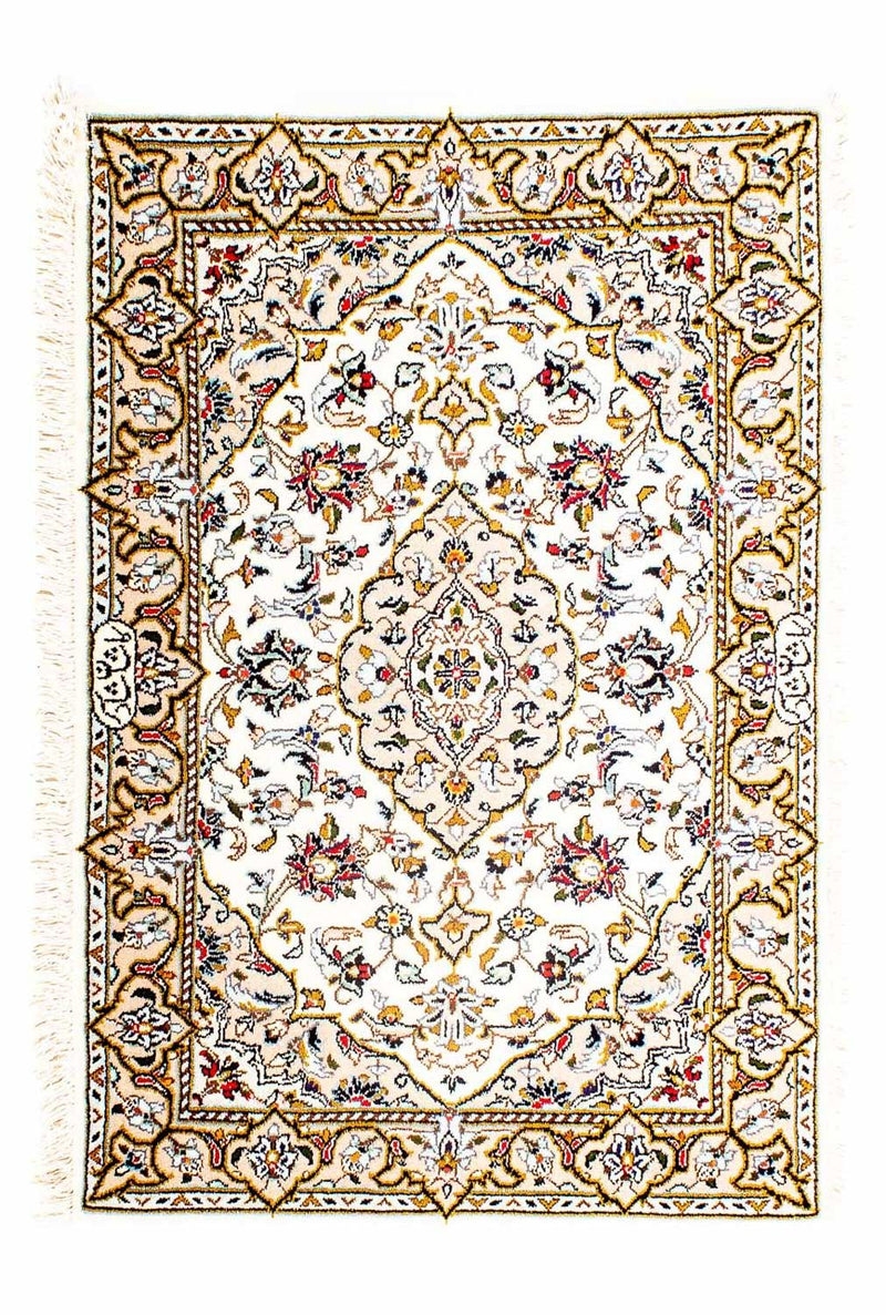 Perser Rug - Keshan - 100 x 69 cm - beige