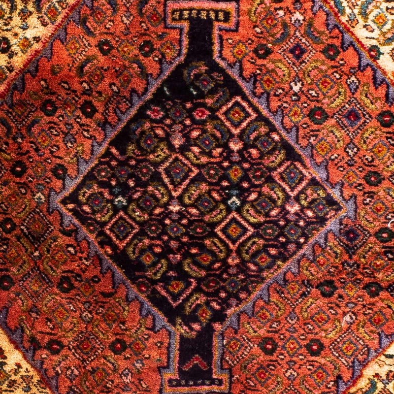 Perser Rug - Nomadic square  - 91 x 77 cm - light red