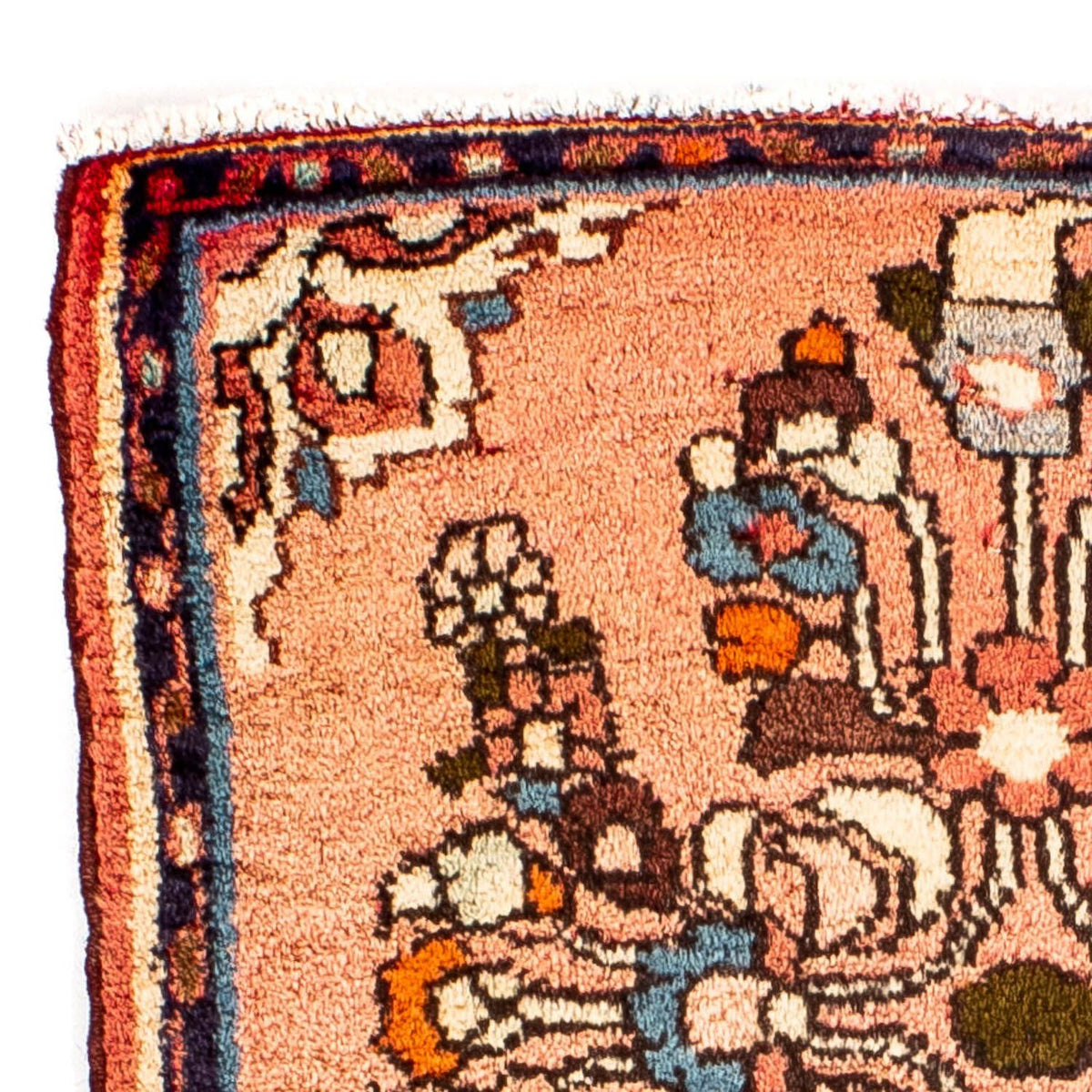 Perser Rug - Classic - 63 x 54 cm - light red