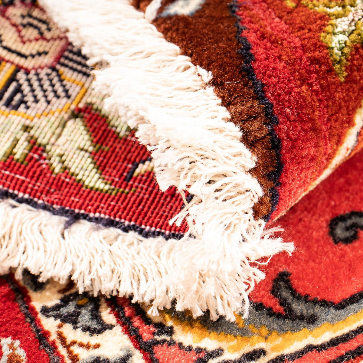 Perser Rug - Keshan - 96 x 68 cm - red