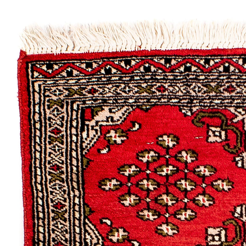 Pakistani Rug square  - 63 x 62 cm - red