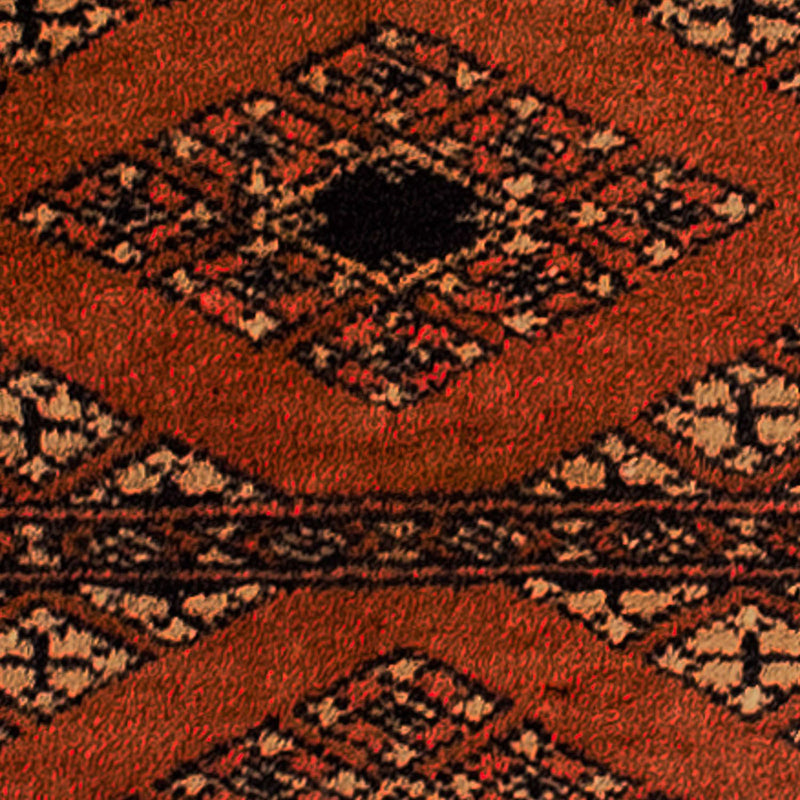 Pakistani Rug - 63 x 32 cm - dark red
