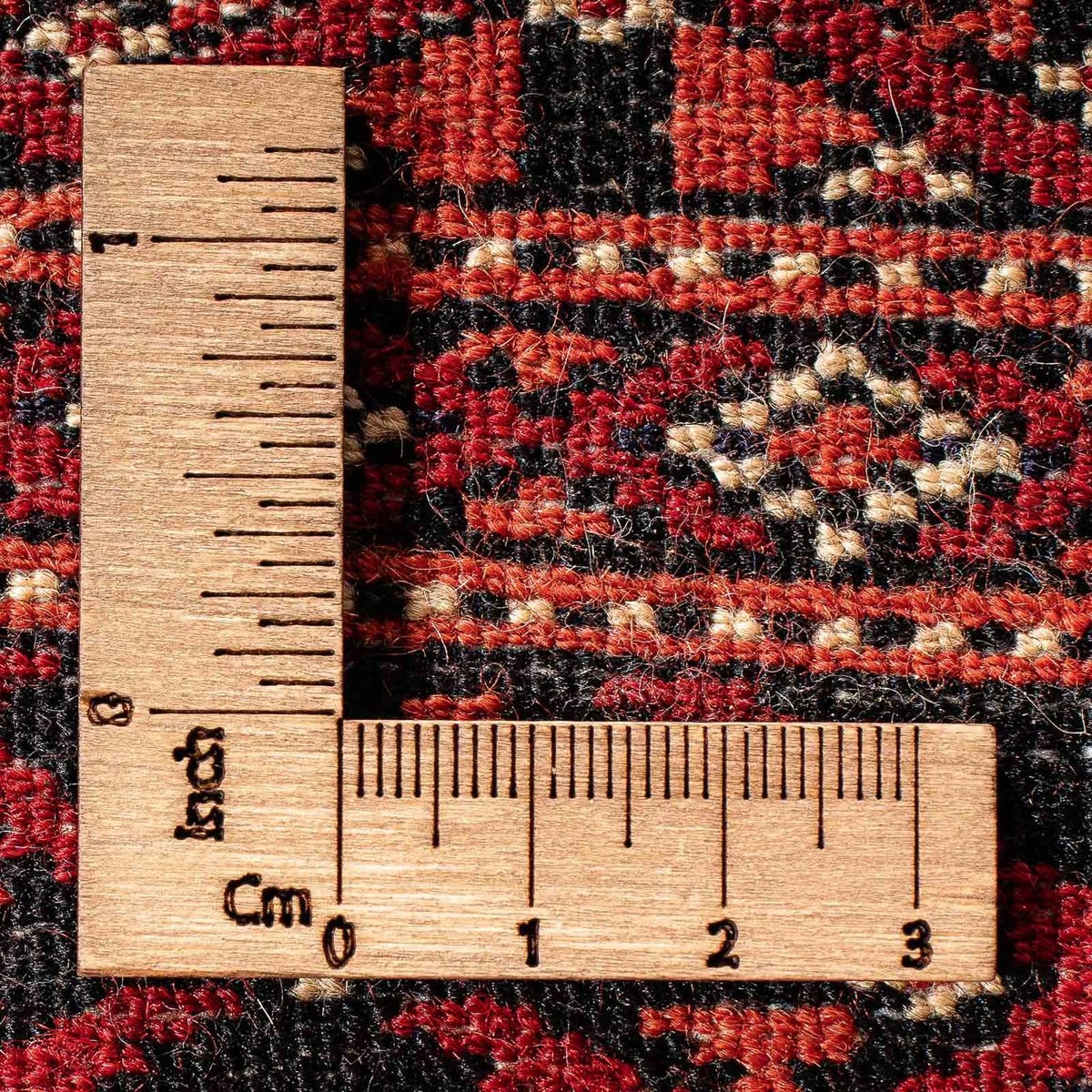 Pakistani Rug - 94 x 62 cm - red