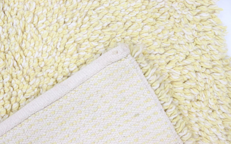 High-Pile Rug - 158 x 90 cm - beige