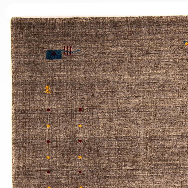 Gabbeh Rug - Loribaft Indus - 201 x 144 cm - brown